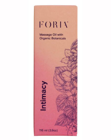 Foria Massage Oil with Organic Botanicals