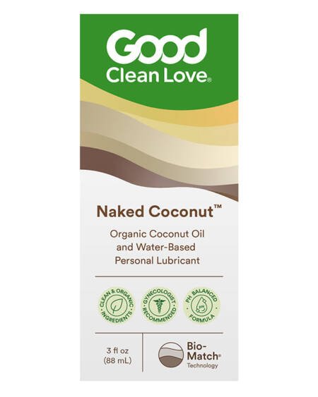 Good Clean Love Naked Coconut Lubricant 3oz