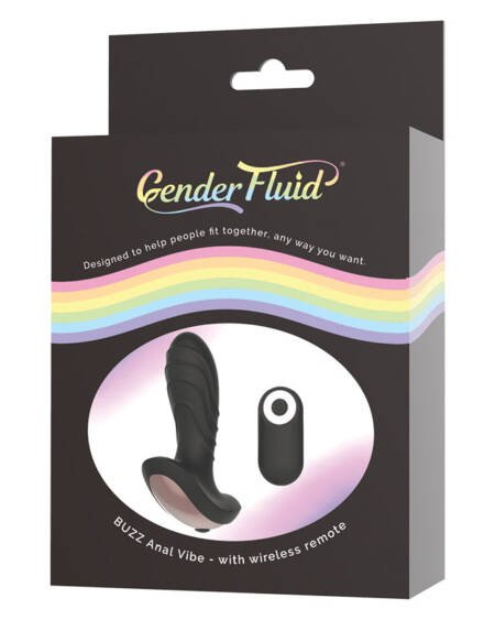 Gender Fluid Buzz Vibe-Black