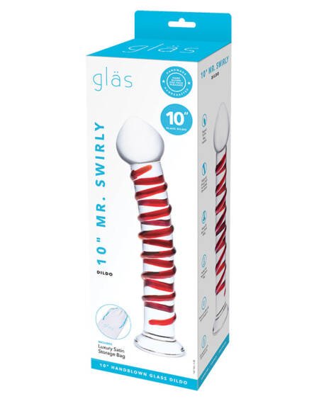 Glass Mr Swirly Dildo 10