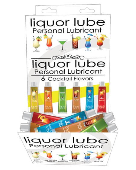 Liquor Lube 10ml Resealable Tubes-Asso...