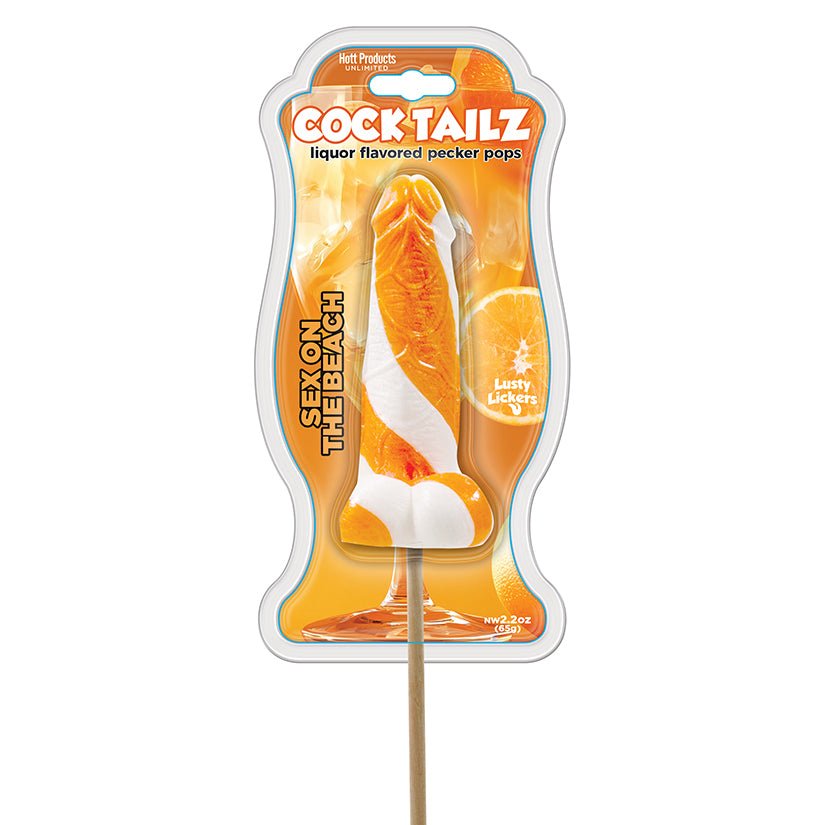 Cocktailz Liquor Flavored Pecker Pops Sex On The Beach