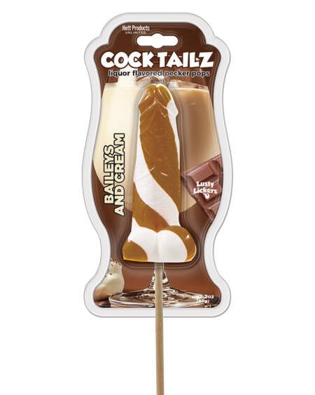 Cocktailz Liquor Flavored Pecker Pops Baileys & Cream