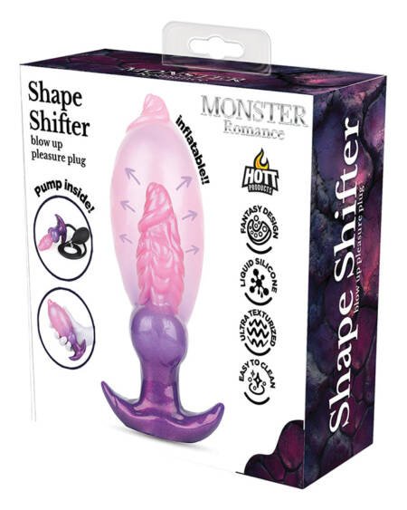 Monster Romance Shape Shifter Blow Up Pleasure Plug