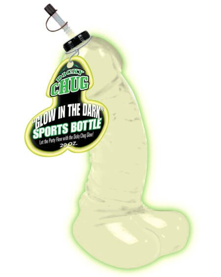 Dicky Chug Sports Bottle-Glow in the Dark