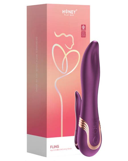 Honey Play Box Fling Tongue Like Oral Licking Vibrator