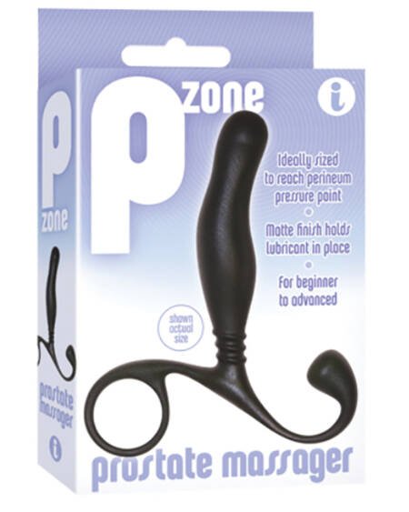 The 9's P Zone Prostate Massager-Black