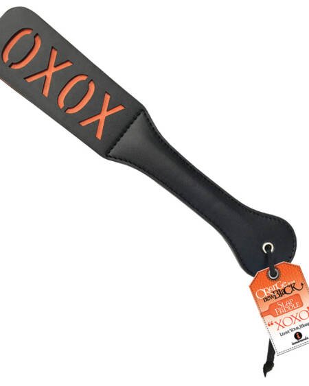 The 9's Orange Is The New Black Slap Paddle XOXO