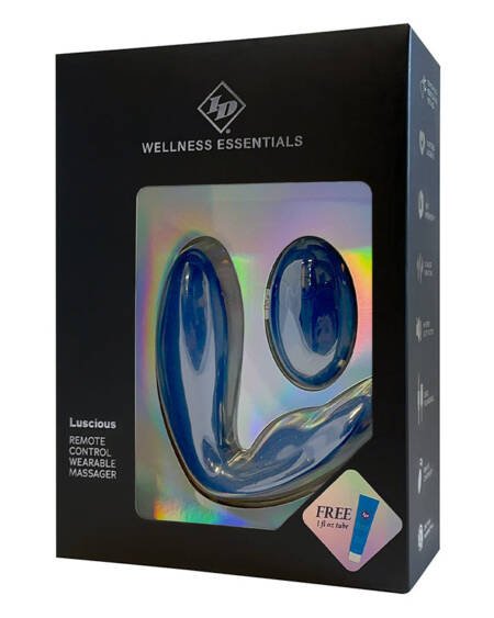 ID Wellness Essentials Lucious Remote Control Wearable Massager