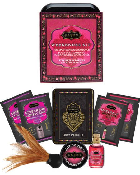 Kama Sutra The Weekender Kit-Strawberry Dreams