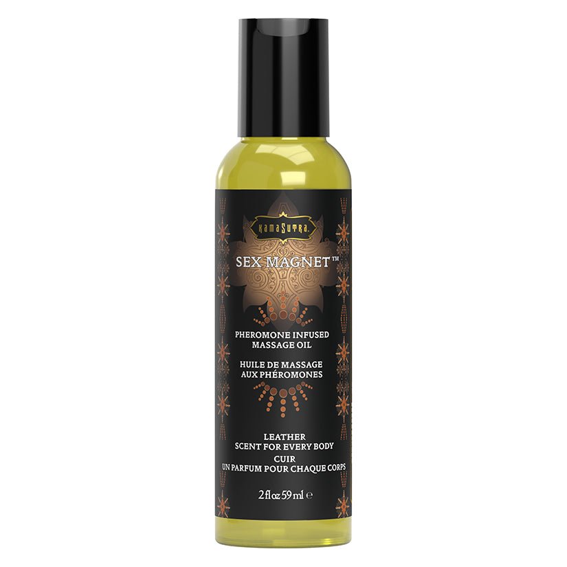 Kama Sutra Sex Magnet Massage Oil Leather 2oz