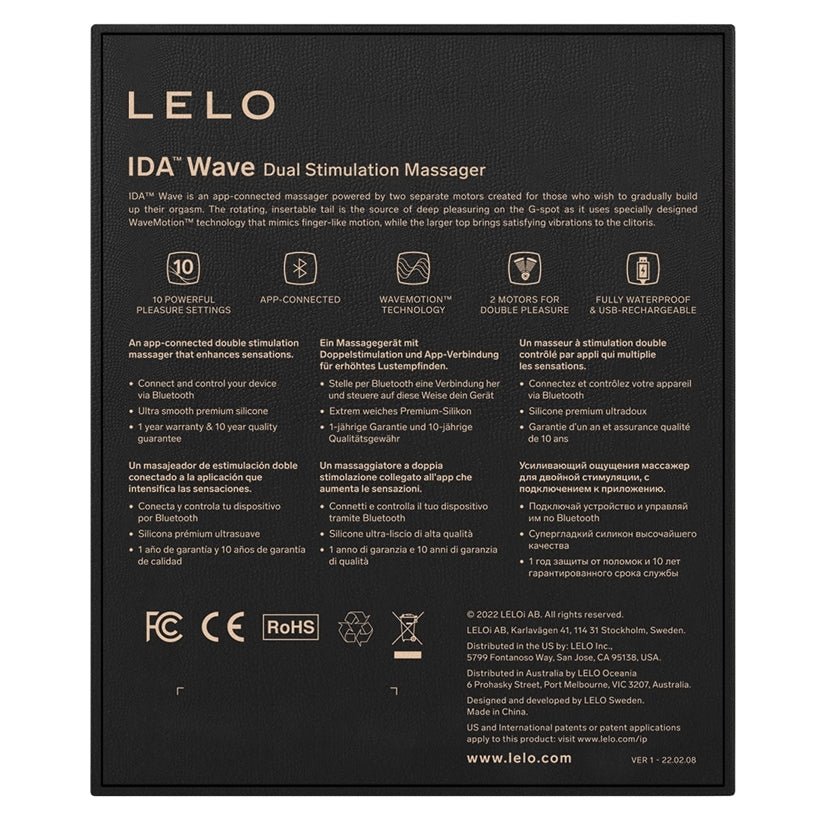 Lelo Ida Wave-Black - Image 3