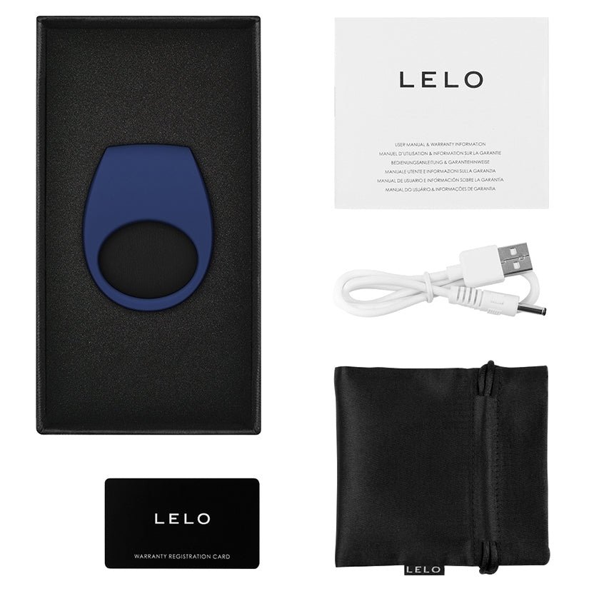 Lelo Tor 3-Base Blue - Image 3