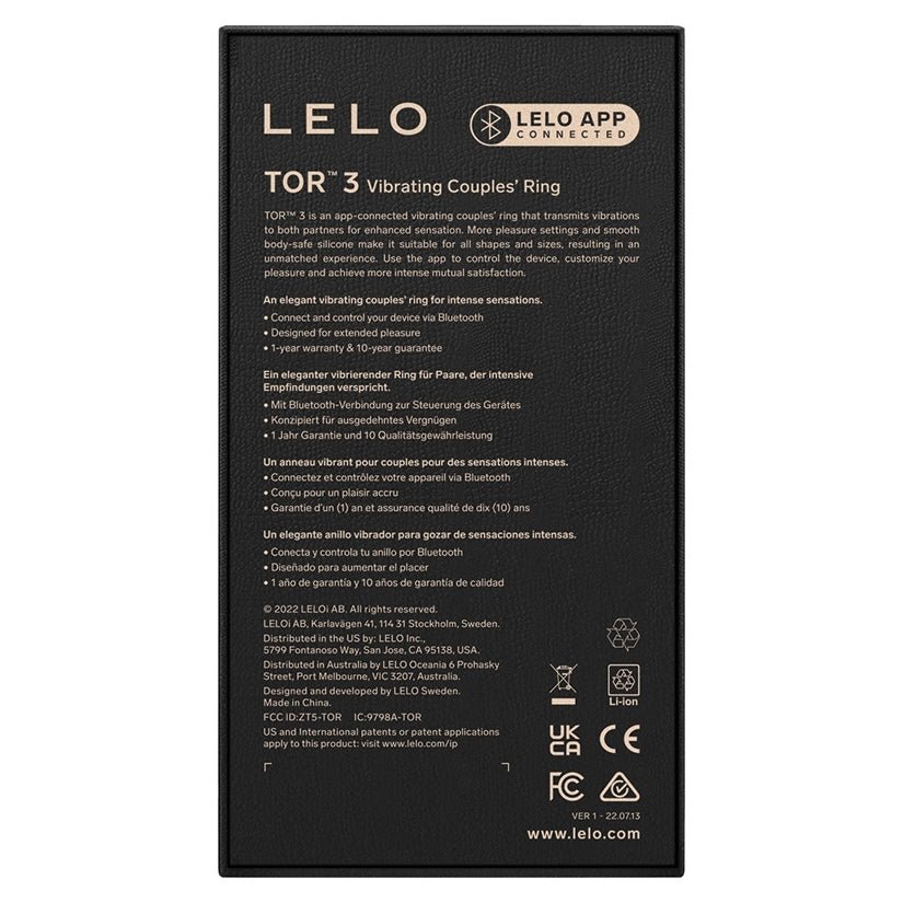 Lelo Tor 3-Base Blue - Image 4
