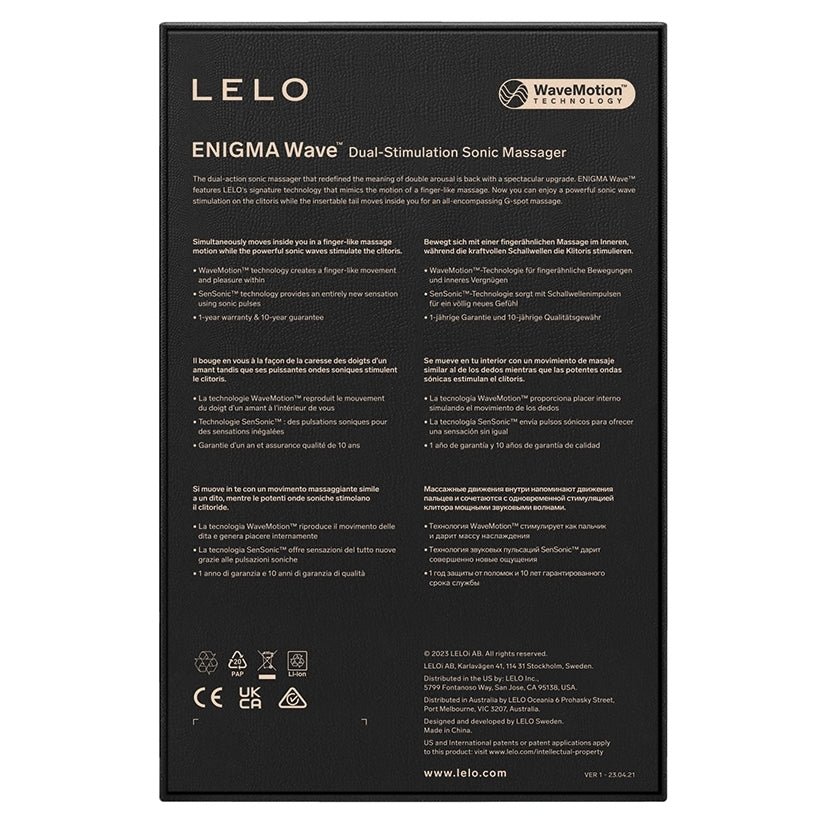Lelo Enigma Wave-Black - Image 5