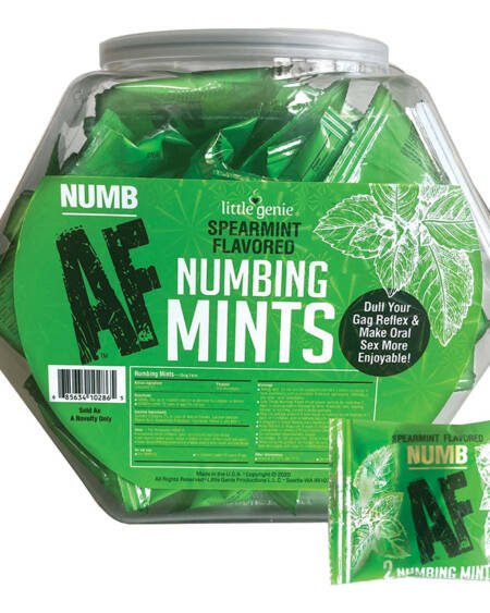 Numb AF Mints Fishbowl of 100pcs