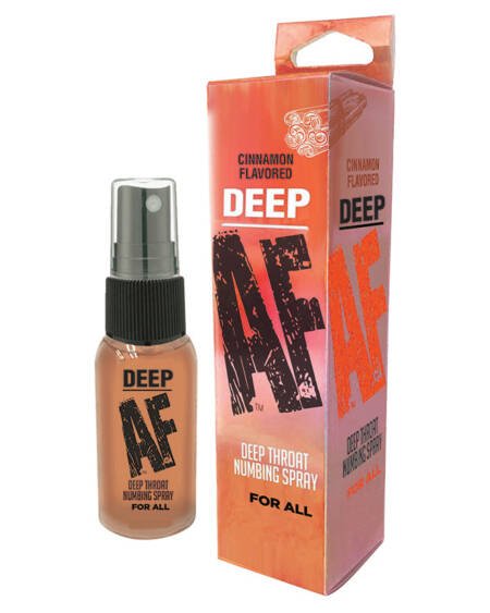Deep AF Numbing Throat Spray-Cinnamon