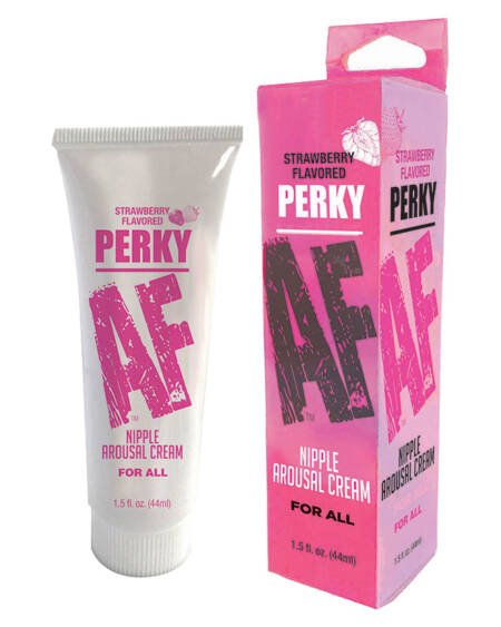 Perky AF Nipple Arousal Cream-Strawberry 1.5oz