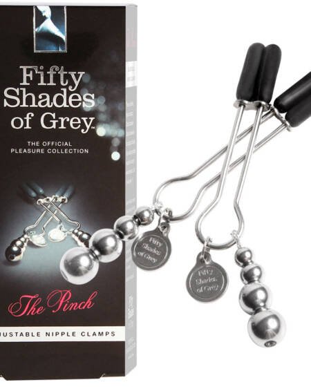 Fifty Shades of Grey The  Pinch  Adjustable  Nipple  Clamps
