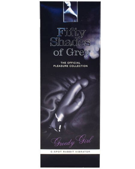 Fifty Shades of Grey Greedy Girl Rabbit-Black 9.5