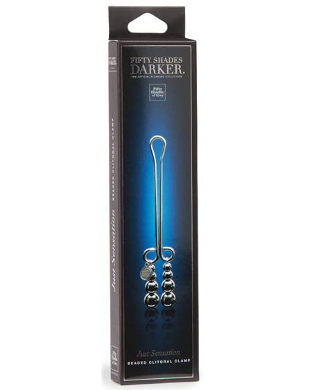 Fifty Shades Darker Just Sensation Beaded Clitoral Clamp