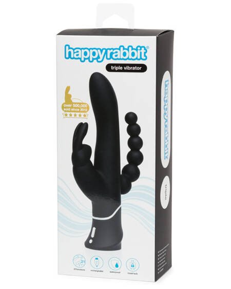 Happy Rabbit Triple Curve-Black