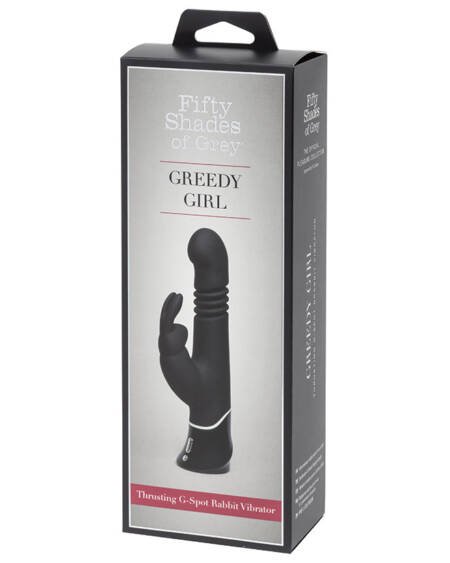 Fifty Shades of Grey Greedy Girl Thrusting G-Spot Rabbit Vibrator