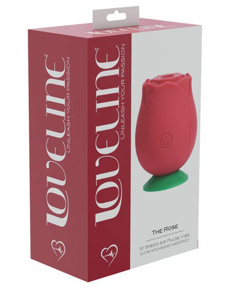 Loveline The Rose 10 Speed Air Pulse Vibe