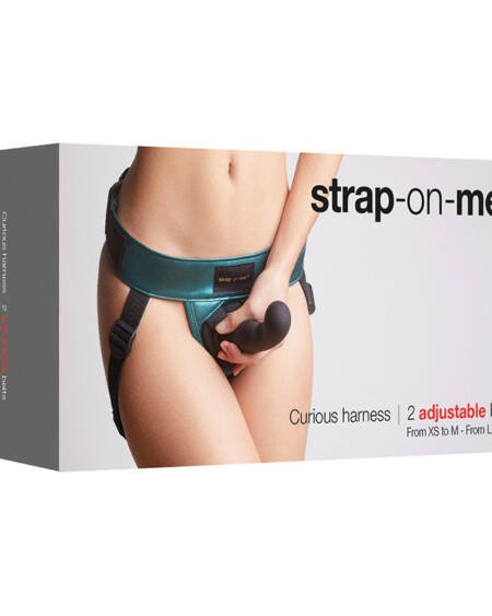 Strap On Me Leatherette Harness Curiou...