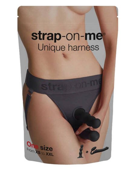 Strap On Me Harness Lingerie Unique-Grey One Size