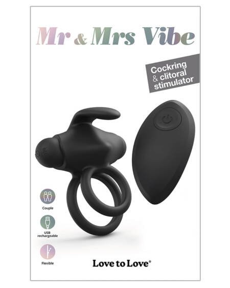 Love To Love Mr & Mrs Vibe-Black Onyx