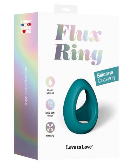 Love To Love Flux Ring-Teal Me