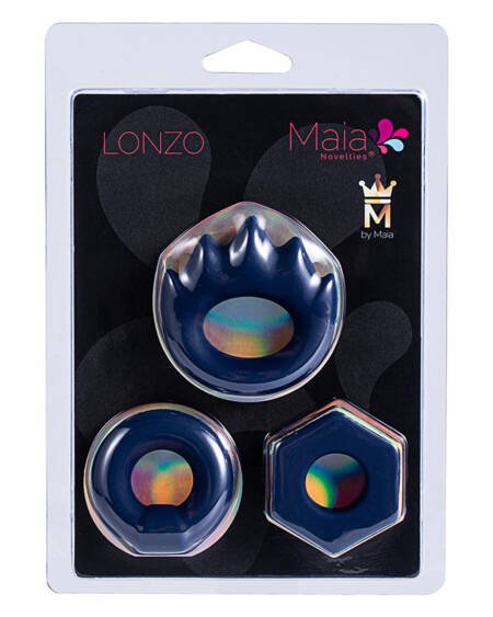Maia Lonzo Liquid Silicone C-Ring Set 3pc