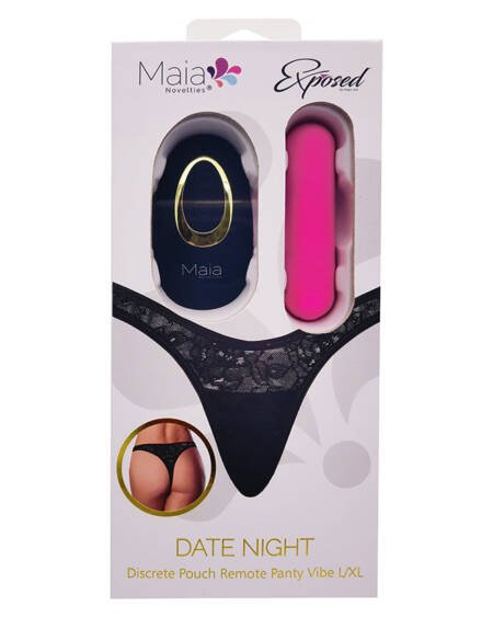 Maia Date Night Jessi Remote Panty Vibe LXL
