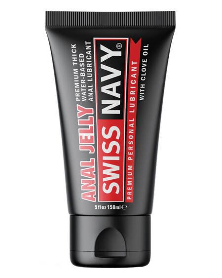 Swiss Navy Premium Anal Jelly Water-Based Lubricant 5oz