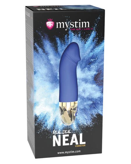 Mystim Real Deal Neal Vibrator-Blue