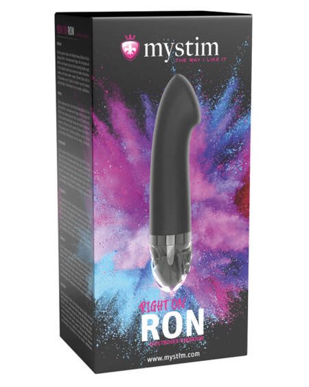 Mystim Right on Ron Estim Vibrator-Black