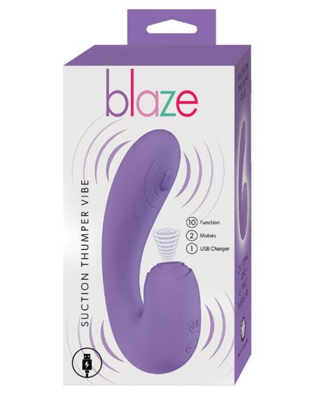 Blaze Suction Thumper-Lavender