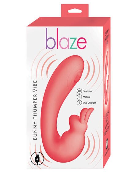 Blaze Bunny Thumper-Coral