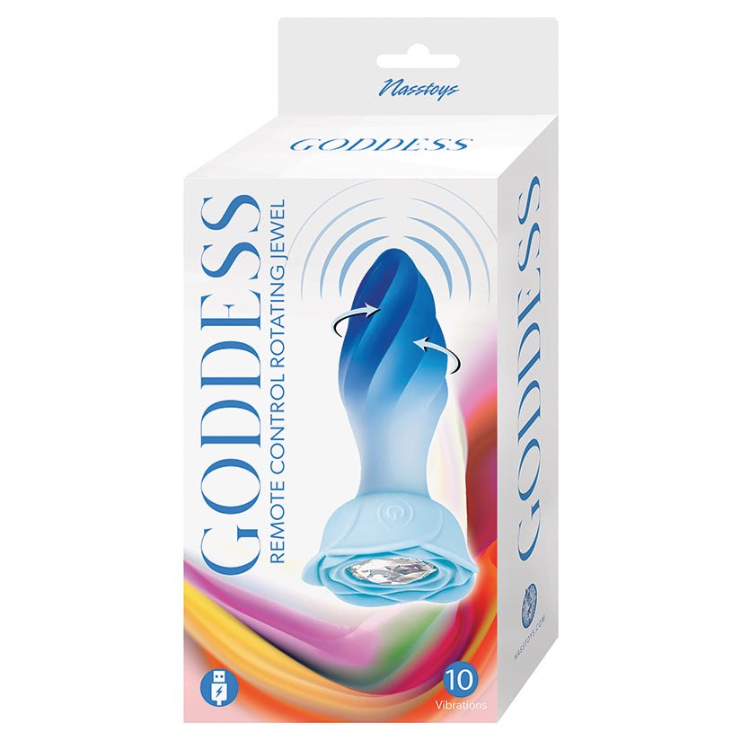 Goddess Remote Control Rotating Jewel-Blue