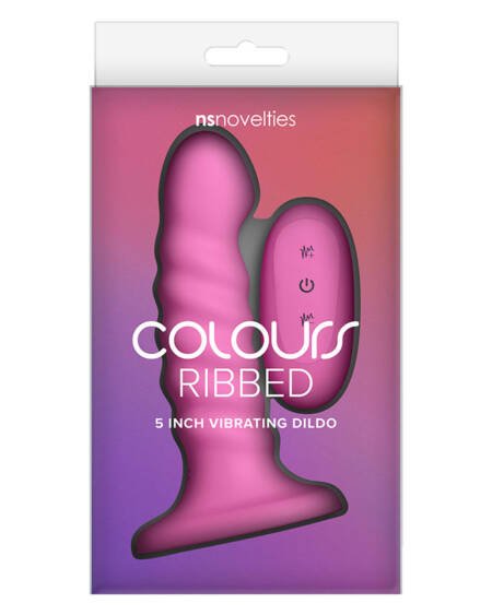 Colours Ribbed-Pink 5"