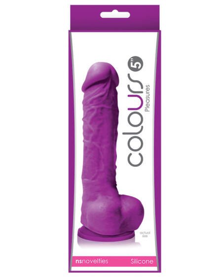 Colours Pleasures Dildo-Purple 5