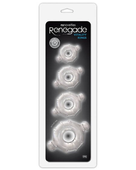Renegade Vitality Rings-Clear