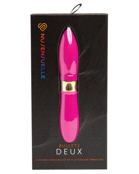 Sensuelle Double Ended Deux Bullet-Magenta