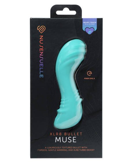 Nu Sensuelle Muse XLR8 Bullet with Heat-Blue