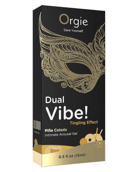 Orgie Dual Vibe! Intimate Arousal Gel-Pina Colada