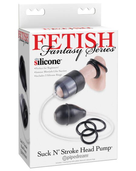 Fetish Fantasy Series Suck N €™ Stroke Head Pump