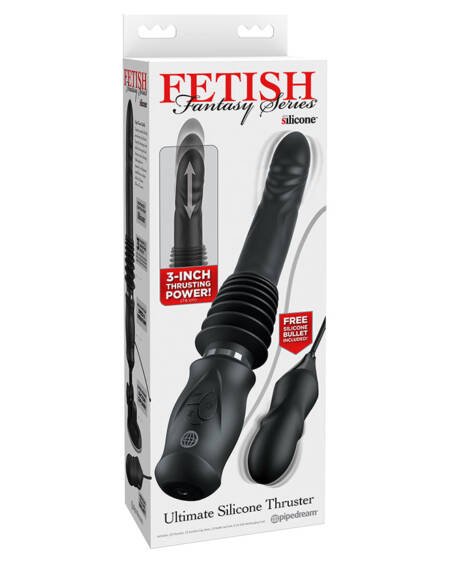 Fetish Fantasy Series Ultimate Silicone Thruster-Black