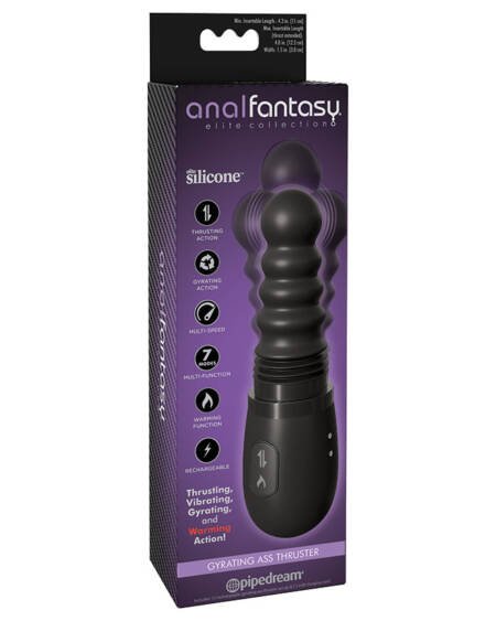 Anal Fantasy Gyrating Ass Thruster-Black
