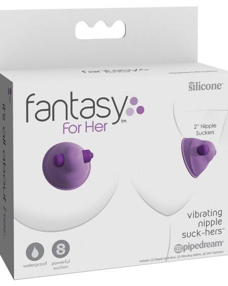 Fantasy For Her Vibrating Nipple Suck-Hers